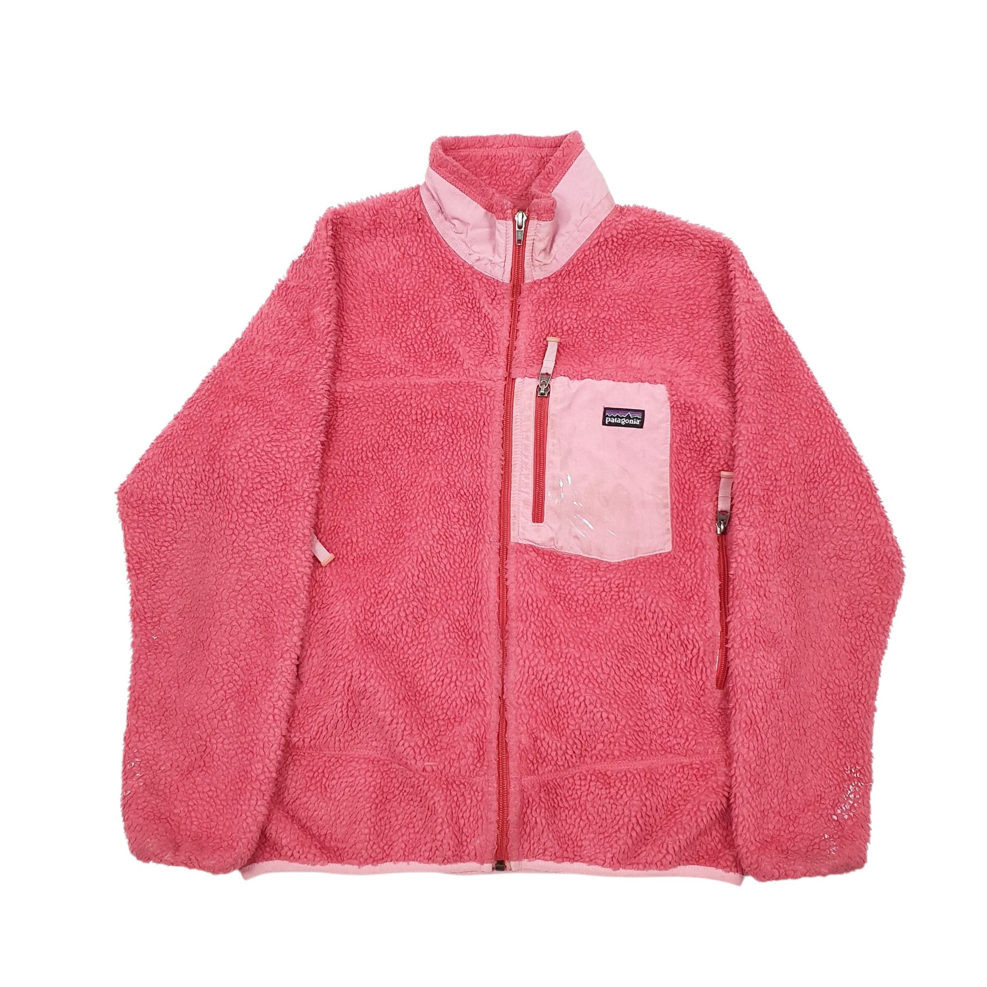 Womens Pink Patagonia  Full Zip Jumper
