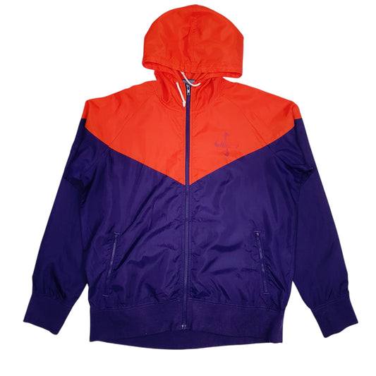 Mens Purple Nike Vintage 90s Track & Field  Coat