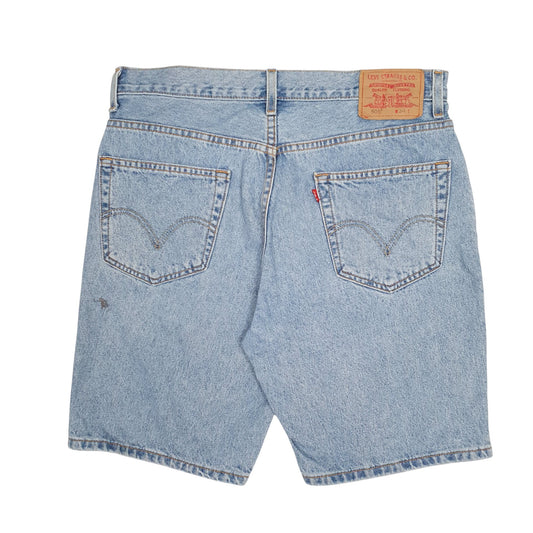 Mens Blue Levis Vintage 00s 505  Shorts