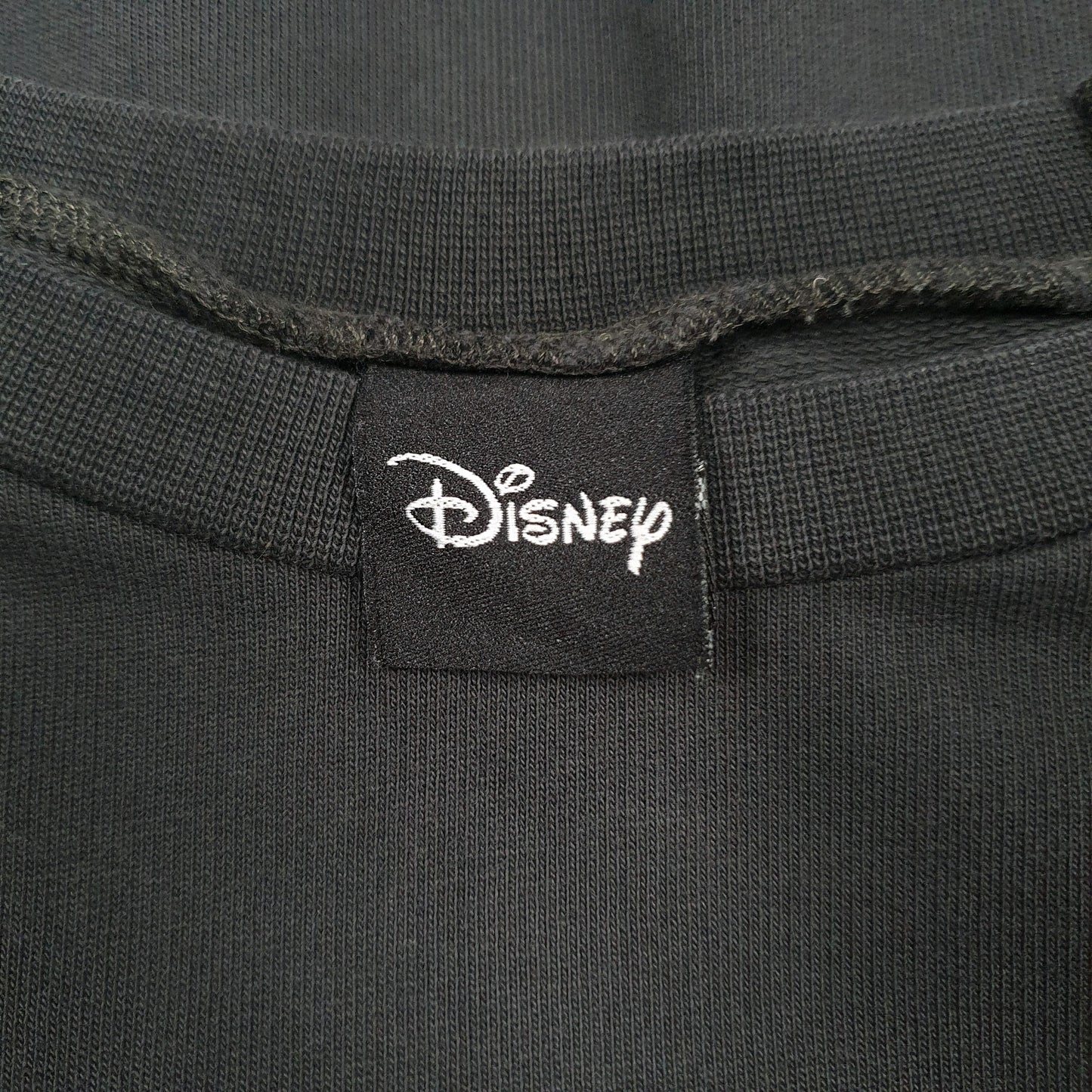 Womens Black Disney Mickey Mouse Crewneck Jumper