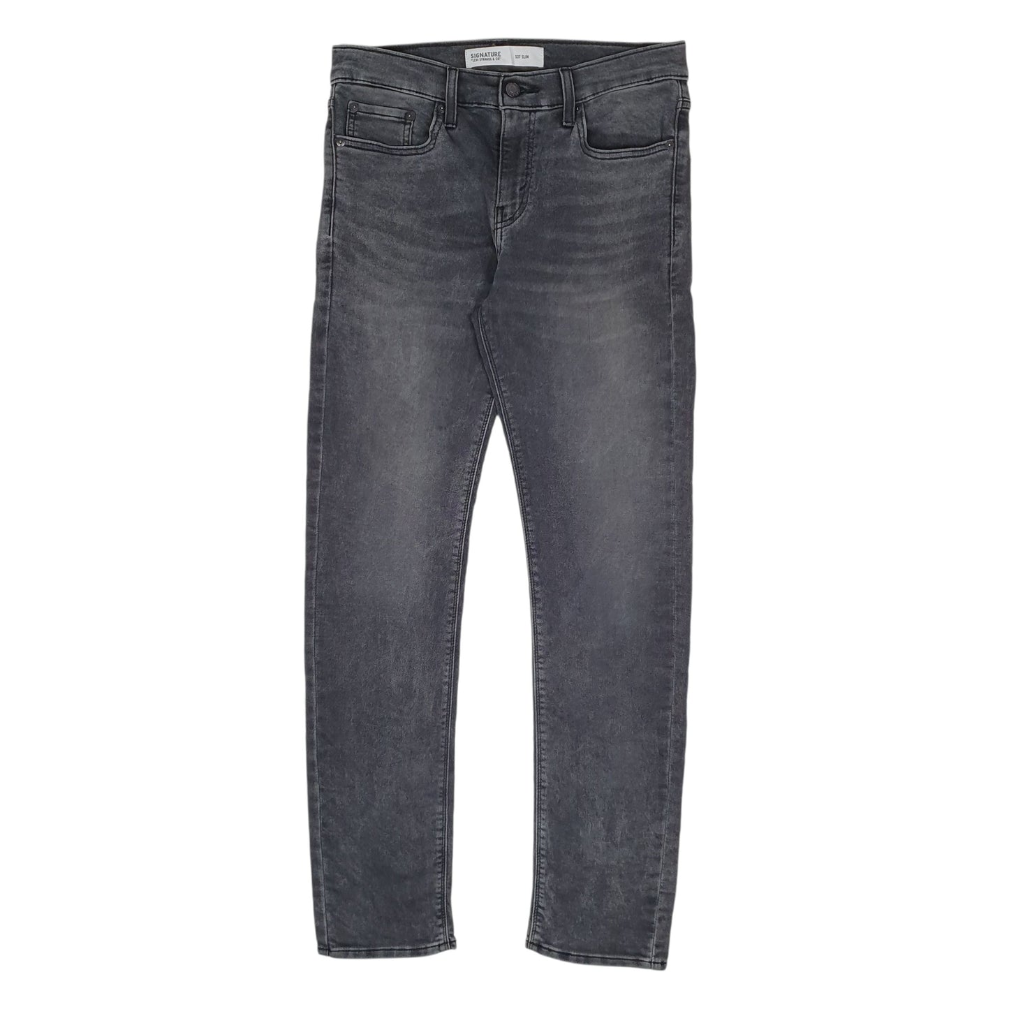Mens Grey Levis Stretch Signature JeansW30 L32