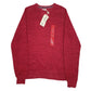 Mens Red Champion  Crewneck Jumper