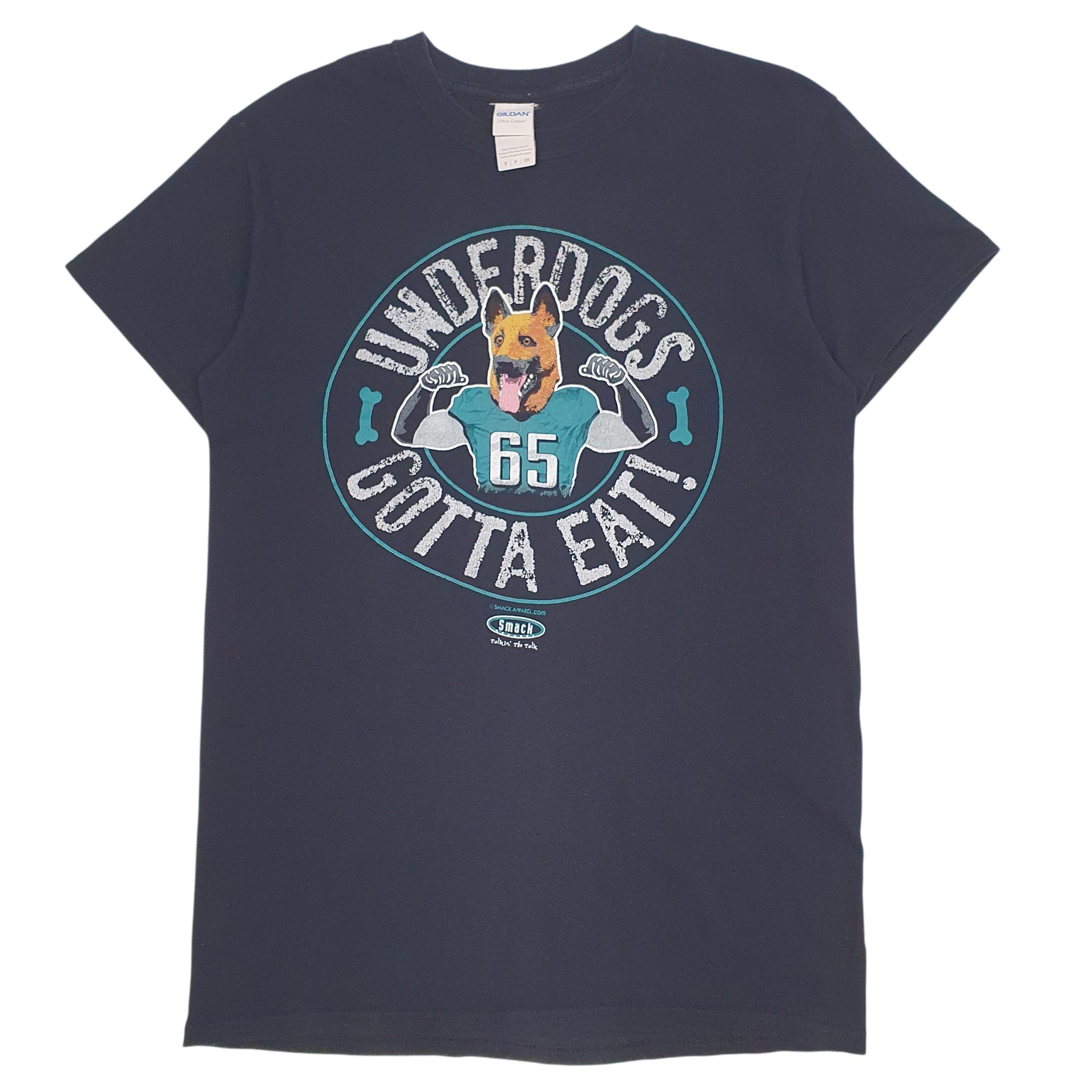 Mens Black Gildan  Short Sleeve T Shirt