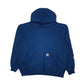 Mens Blue Carhartt  Hoodie Jumper