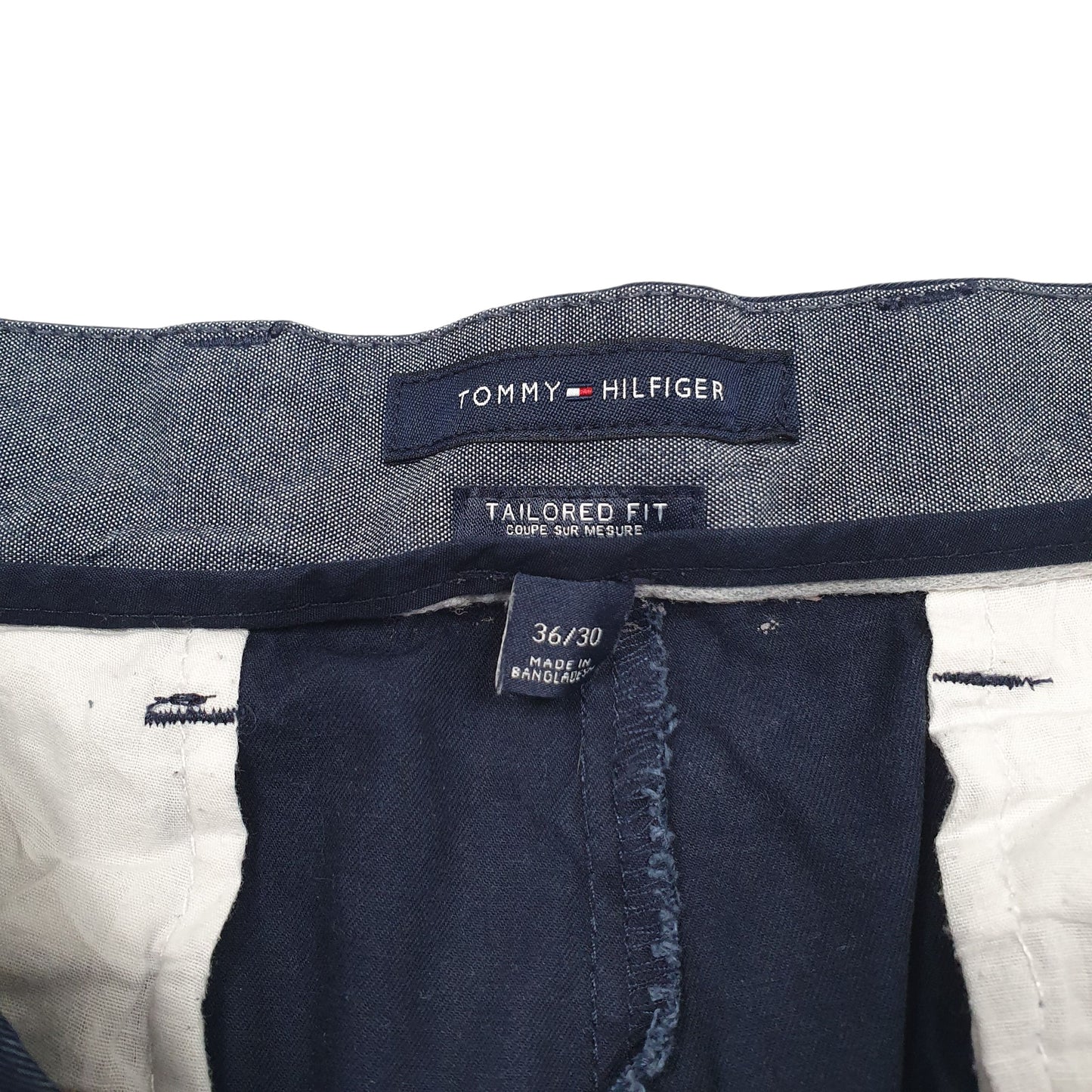 Mens Navy Tommy Hilfiger   Trousers