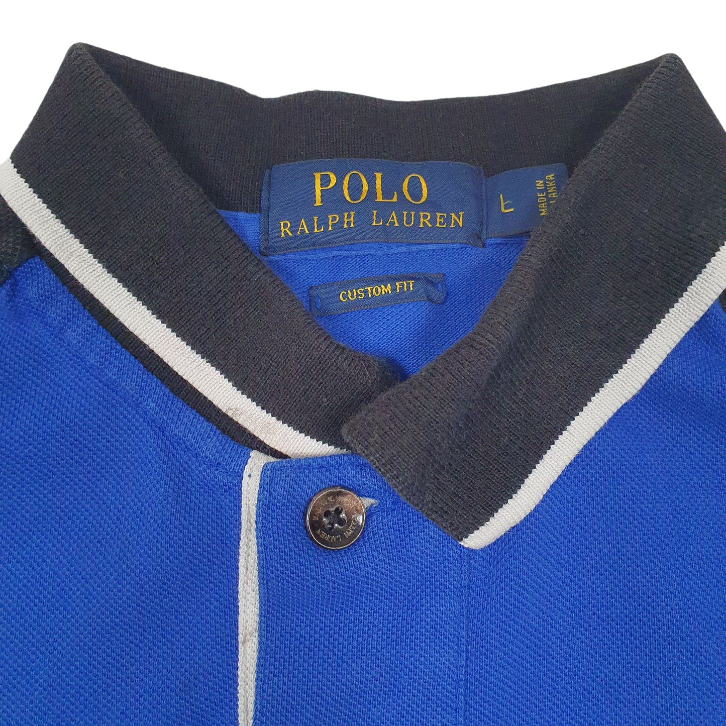Mens Blue Polo Ralph Lauren USA  Polo Shirt