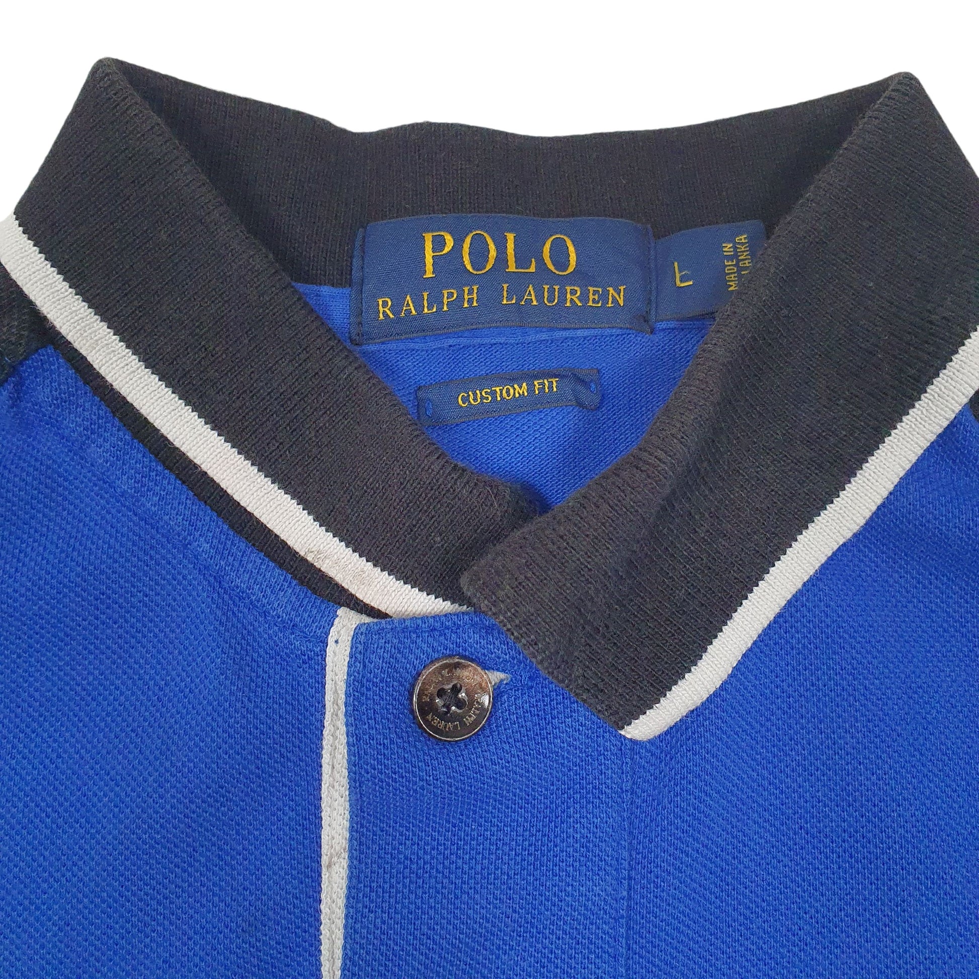 Mens Blue Polo Ralph Lauren USA  Polo Shirt