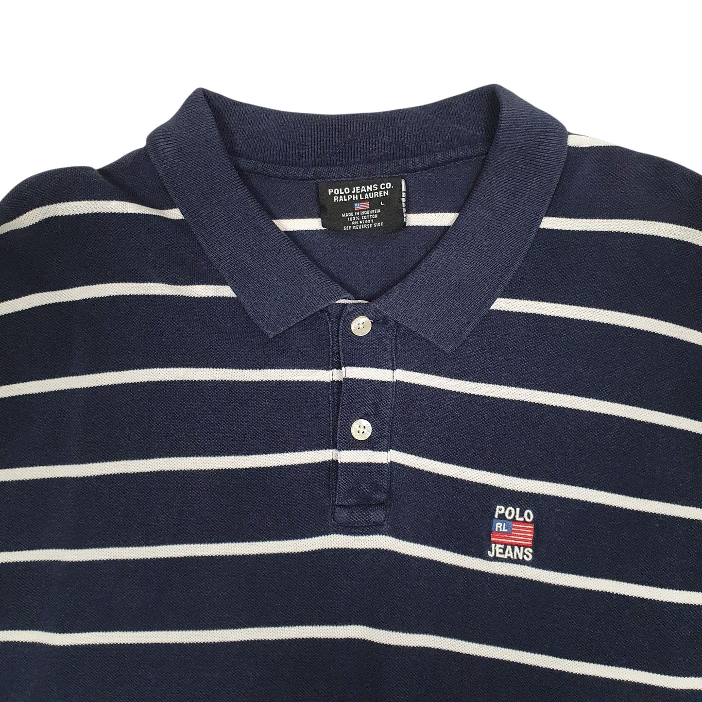 Mens Navy Ralph Lauren Polo Jeans Co  Polo Shirt