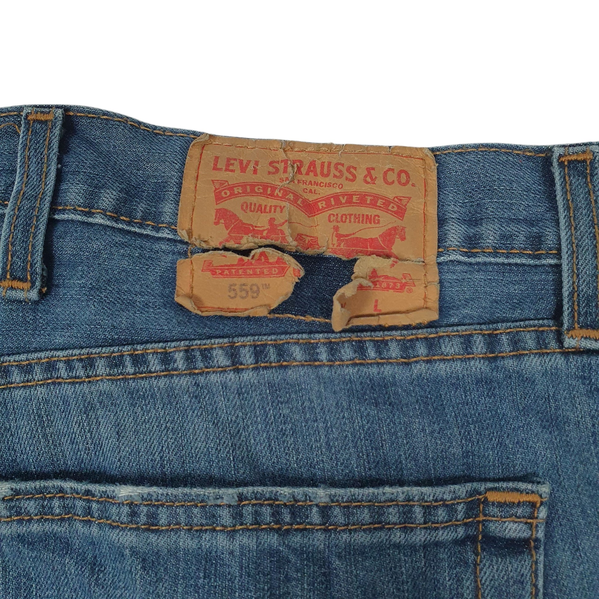 Mens Blue Levis   Jeans