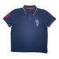Womens Navy US Polo Assn  Short Sleeve Polo Shirt