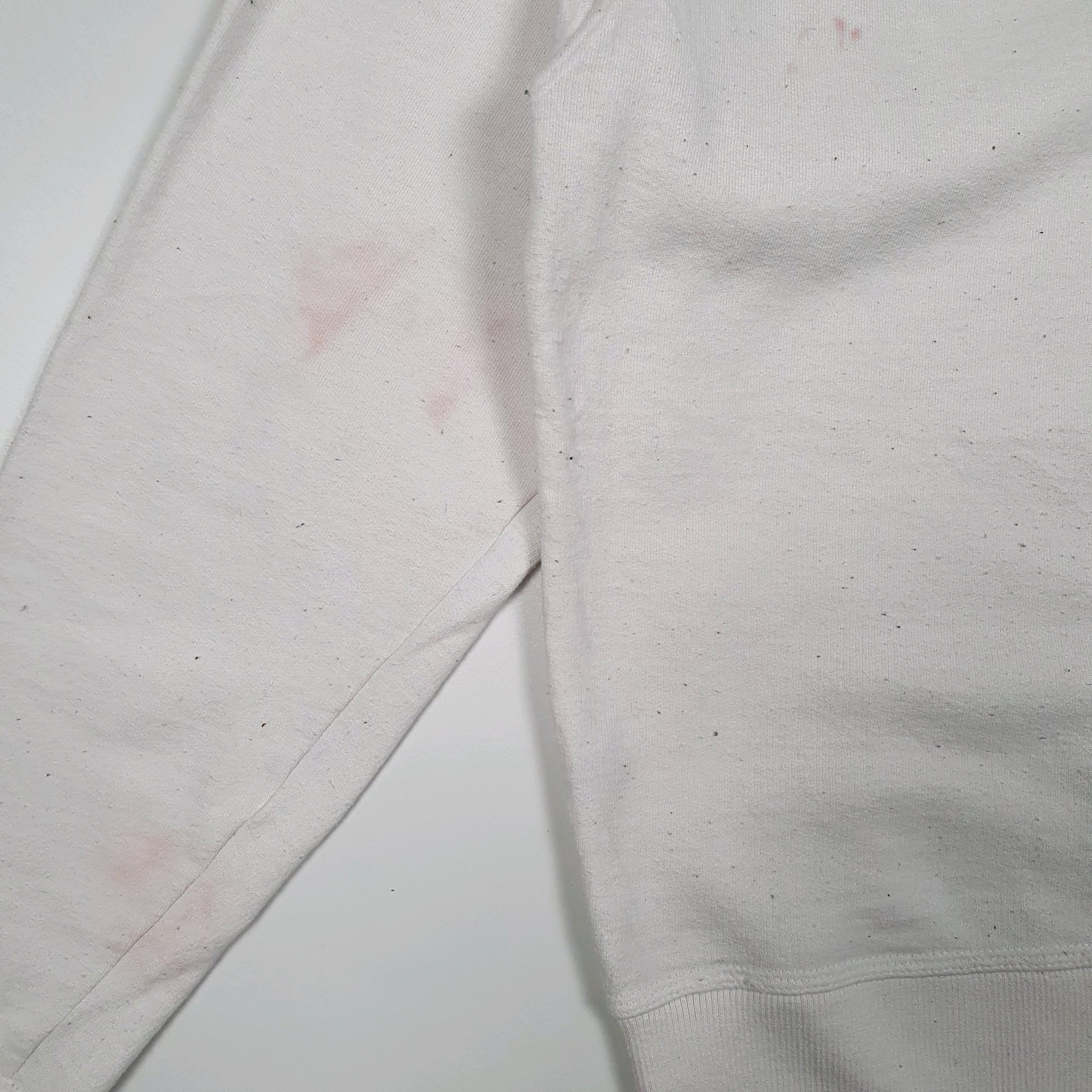 Mens White Champion  Crewneck Jumper