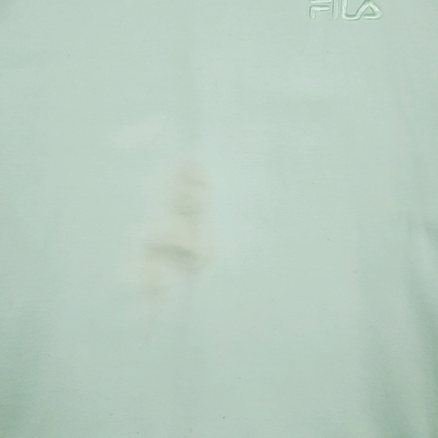 Womens Green Fila  Crewneck Jumper