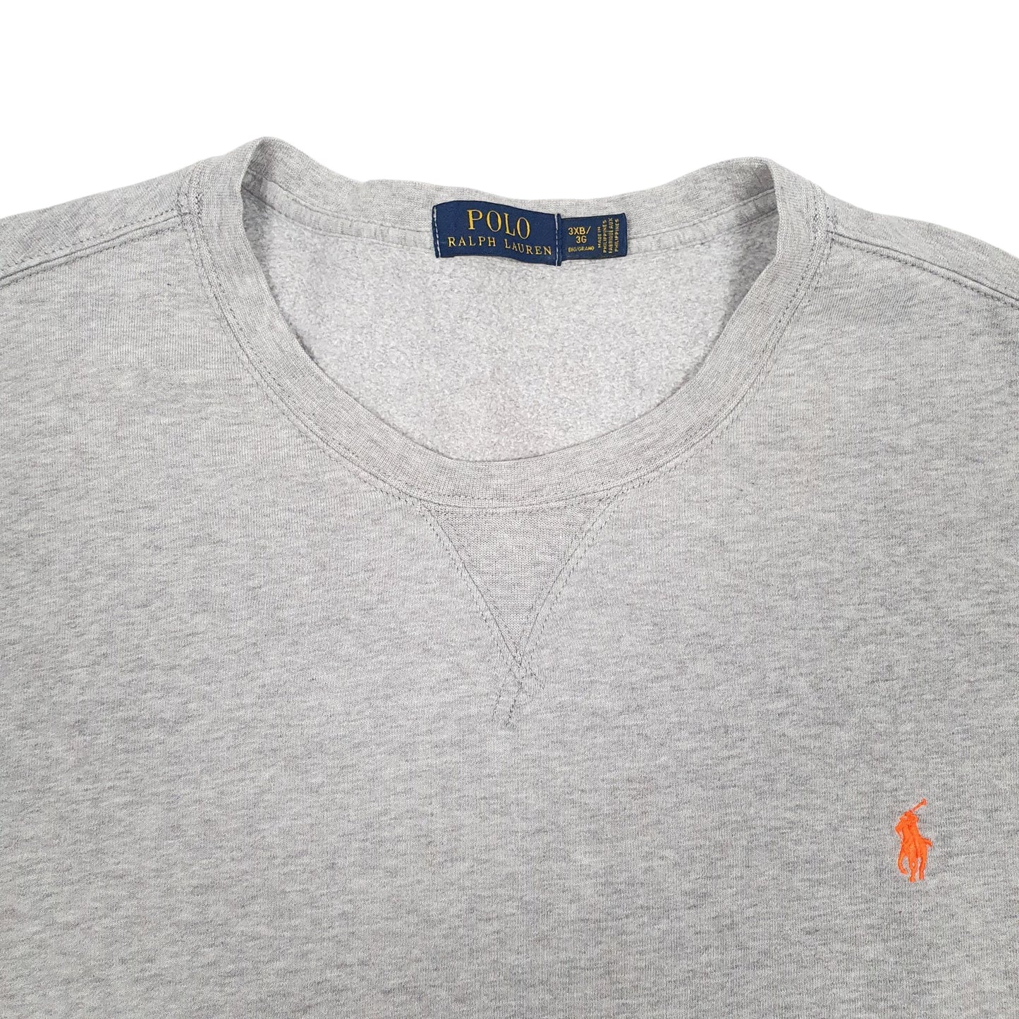 Mens Grey Polo Ralph Lauren  Crewneck Jumper