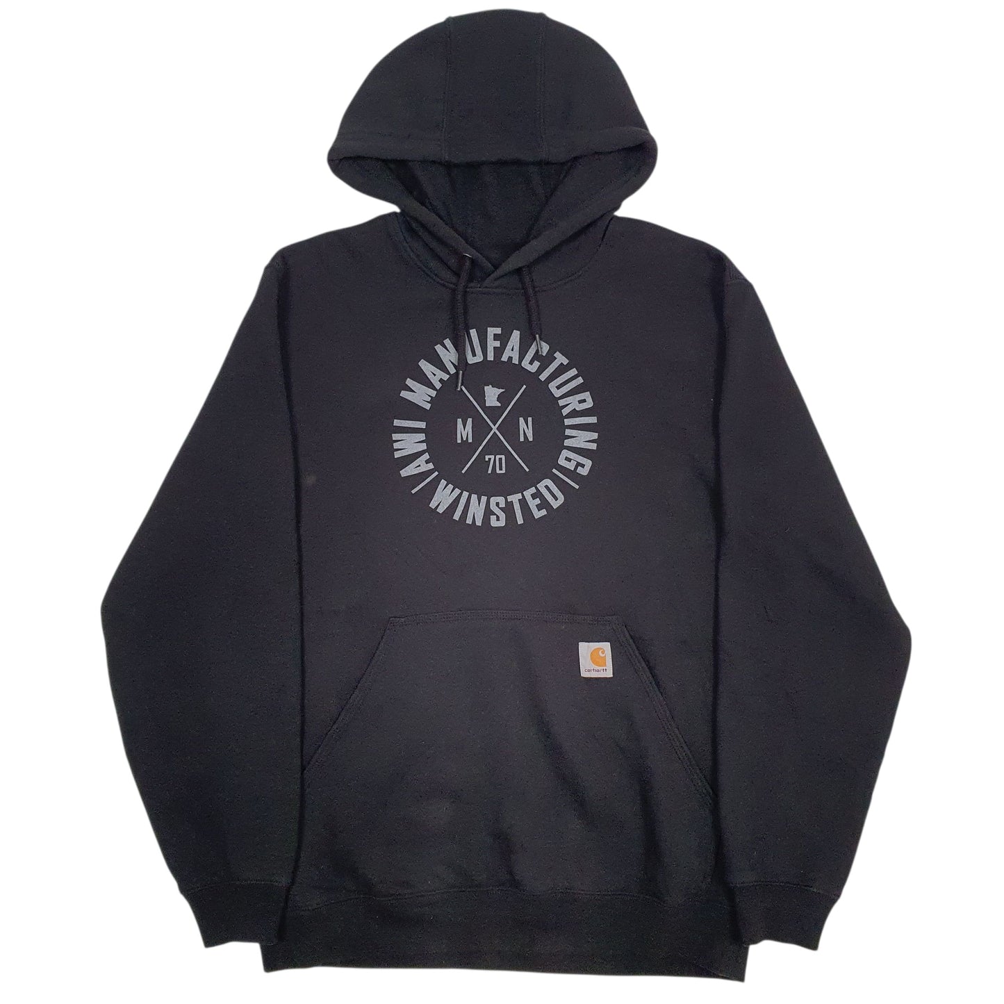 Mens Black Carhartt  Hoodie Jumper