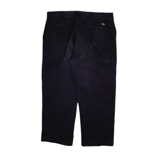 Mens Black Dickies   Trousers