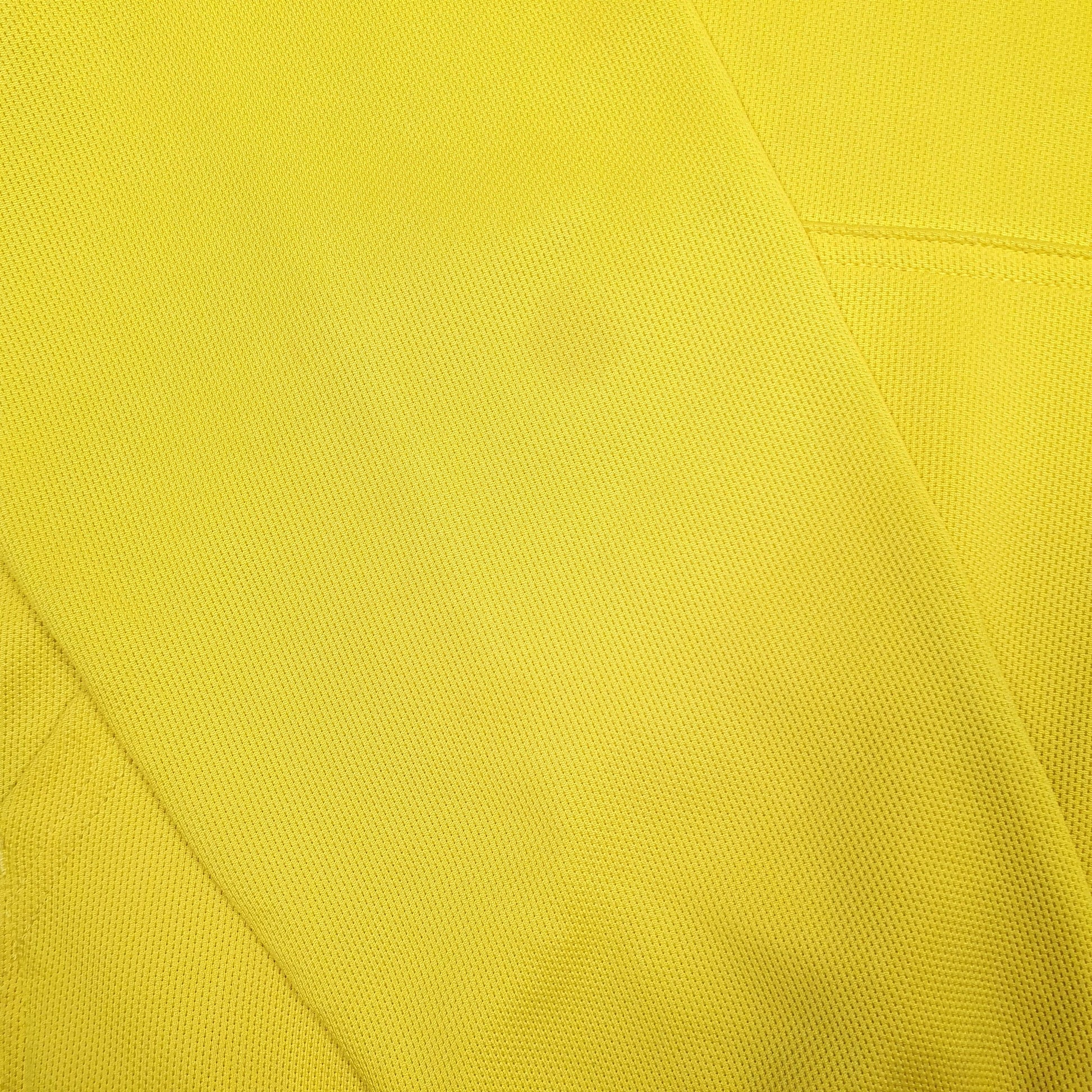 Mens Yellow Adidas Climawarm Michigan Hoodie Jumper