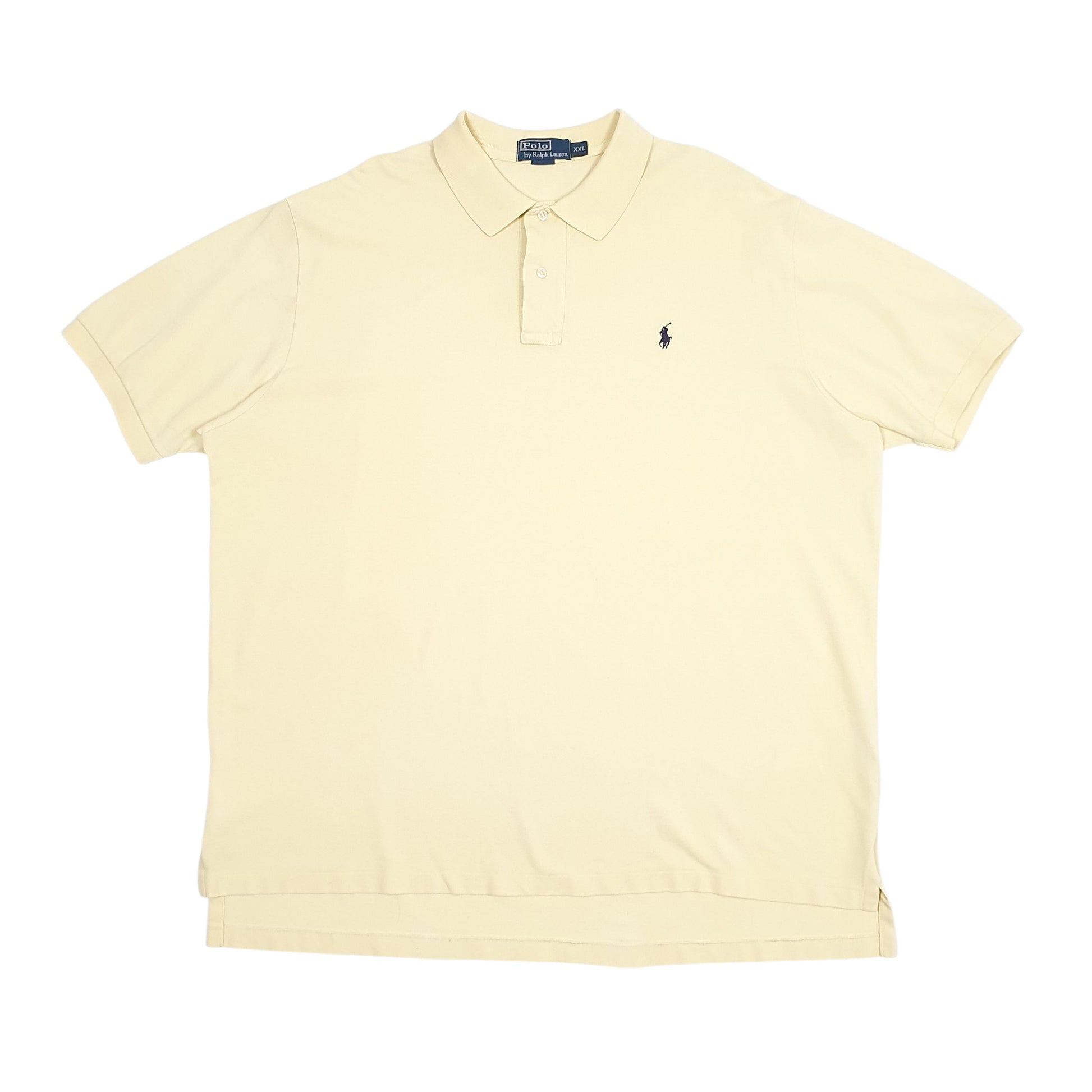 Mens Yellow Polo Ralph Lauren  Short Sleeve Polo Shirt