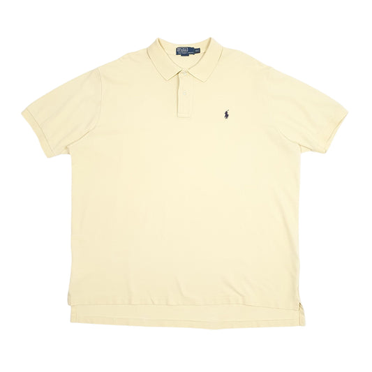 Mens Yellow Polo Ralph Lauren  Short Sleeve Polo Shirt