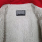 Mens Grey City Streets Bomber Sherpa Lined  Coat