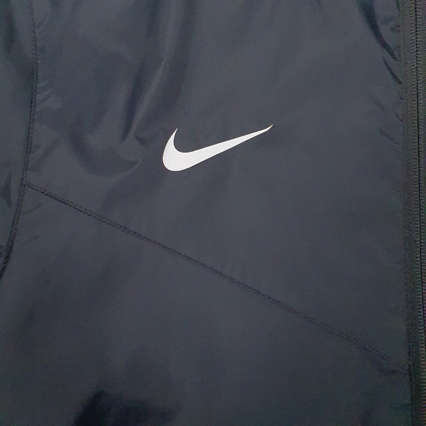 Mens Black Nike  Crewneck Coat