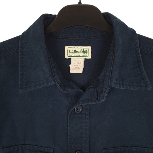 Mens Navy L.L.Bean Heavyweight  Shirt