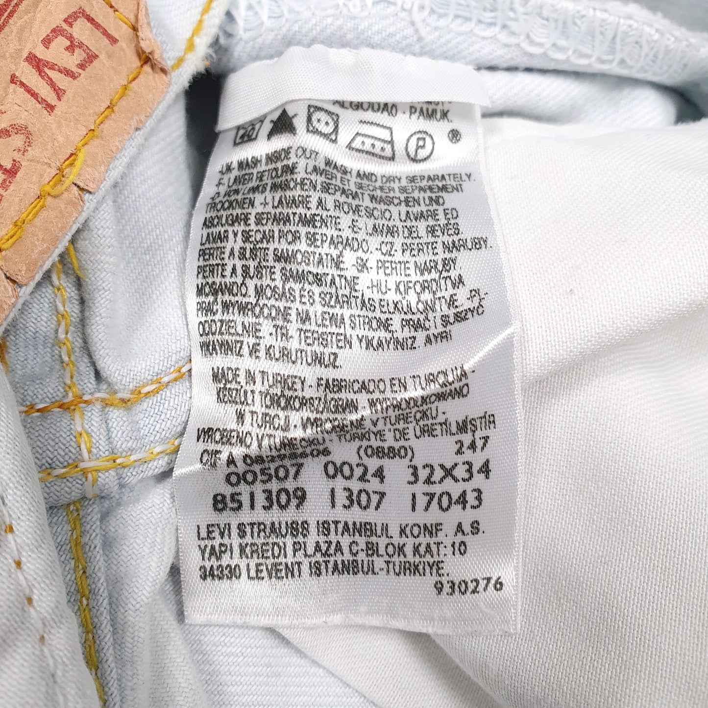 Mens Blue Levis   Jeans