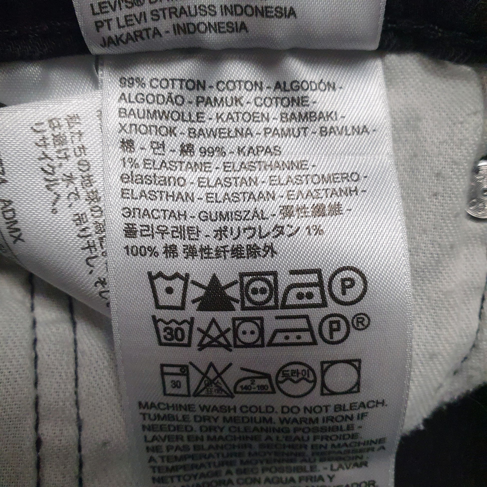 Mens Black Levis   Jeans