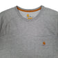 Mens Grey Carhartt Force  T Shirt