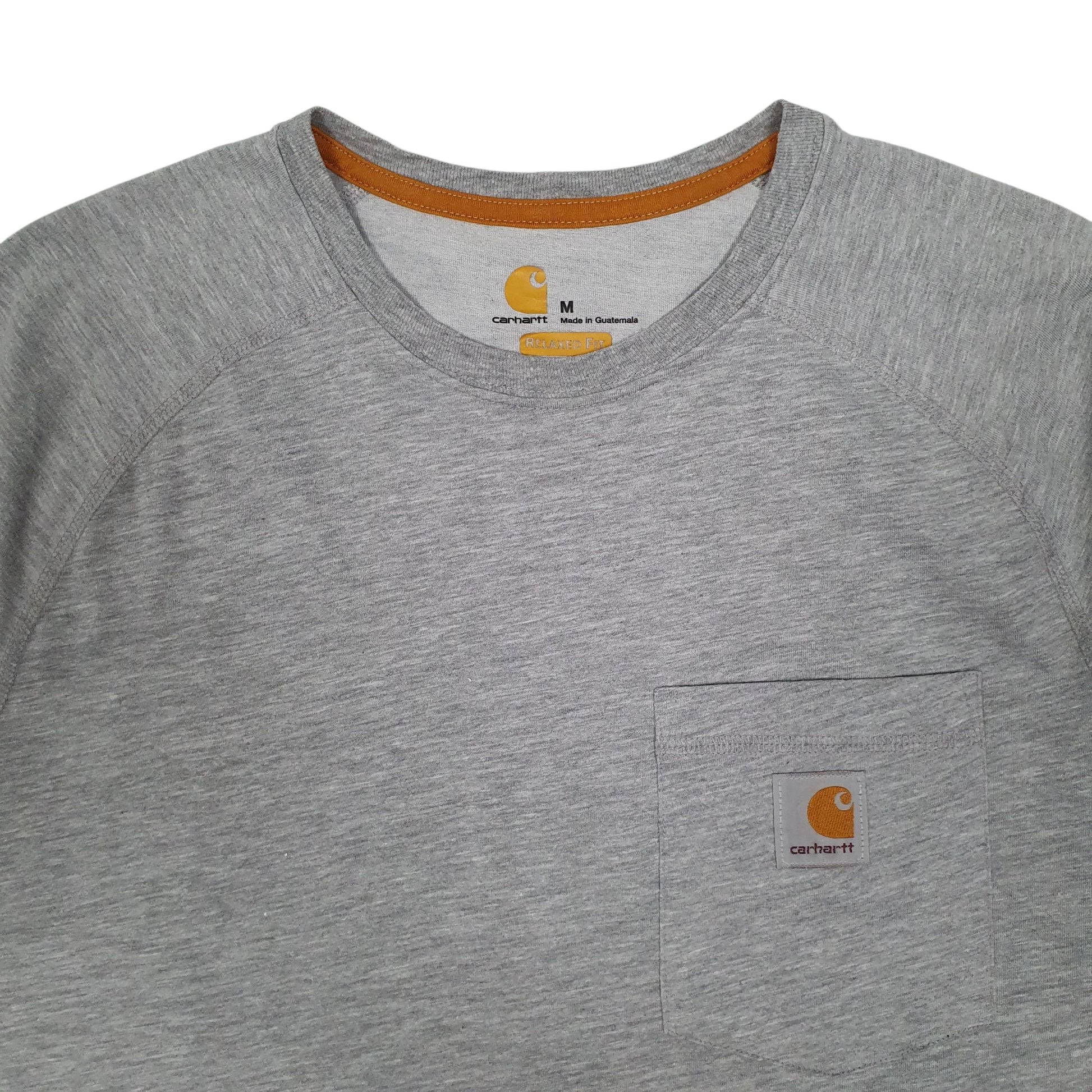 Mens Grey Carhartt Force  T Shirt