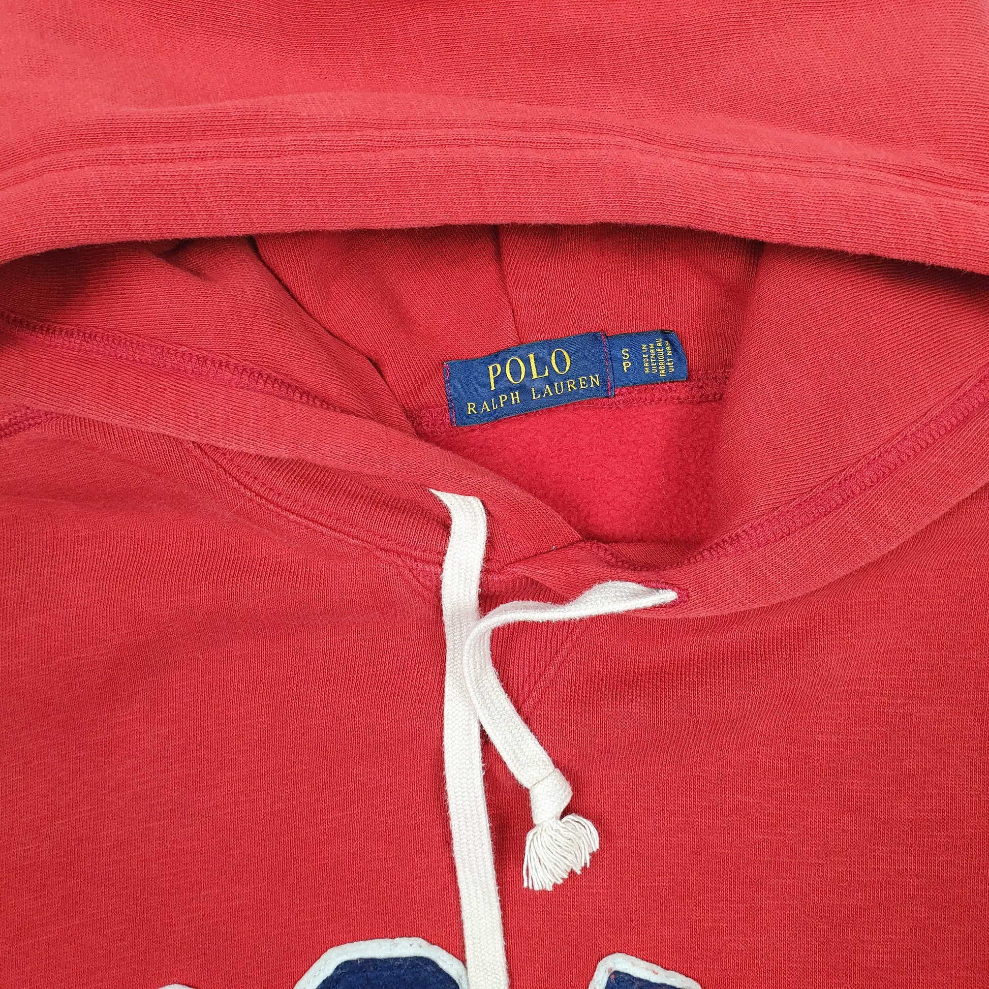 Mens Red Polo Ralph Lauren  Hoodie Jumper