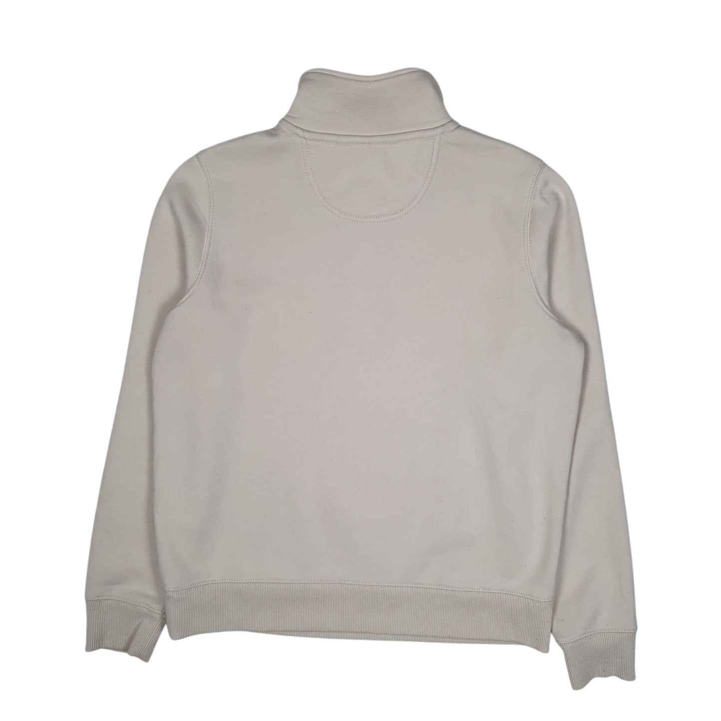 Womens White Carhartt  Quarter Zip Jumper