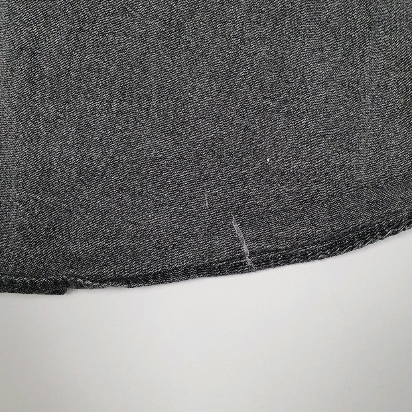 Mens Grey Levis Western Popper  Shirt