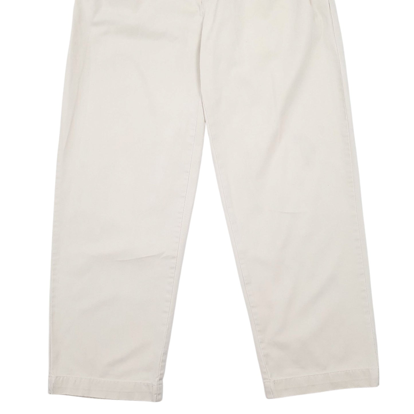 Mens Cream Polo Ralph Lauren Double Pleated Andrew Pant  Trousers