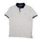 Mens White Tommy Hilfiger  Short Sleeve Polo Shirt