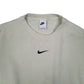 Mens Green Nike Oversized Baggy Crewneck Jumper