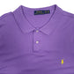 Mens Purple Polo Ralph Lauren Stretch  Polo Shirt