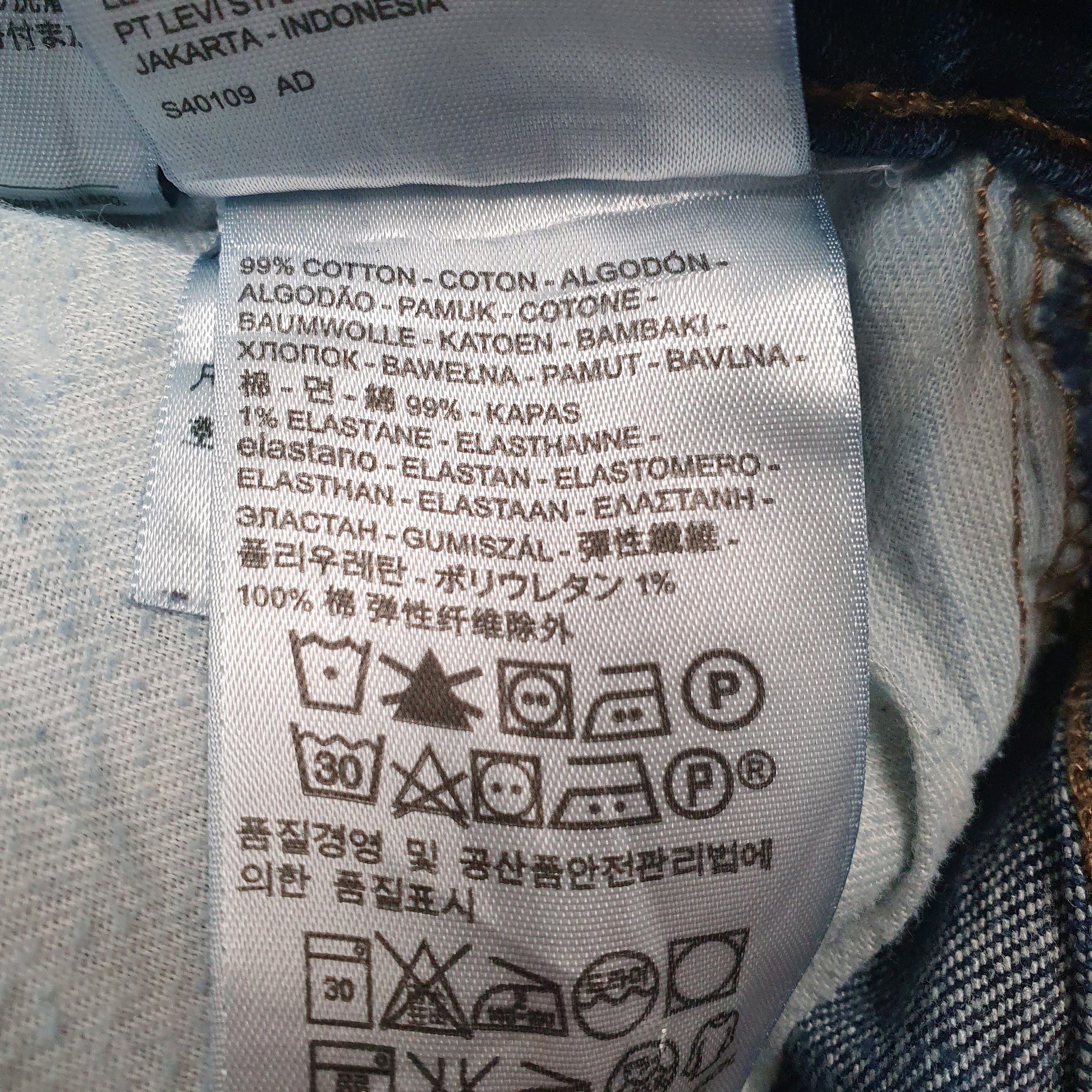Mens Blue Levis   Jeans