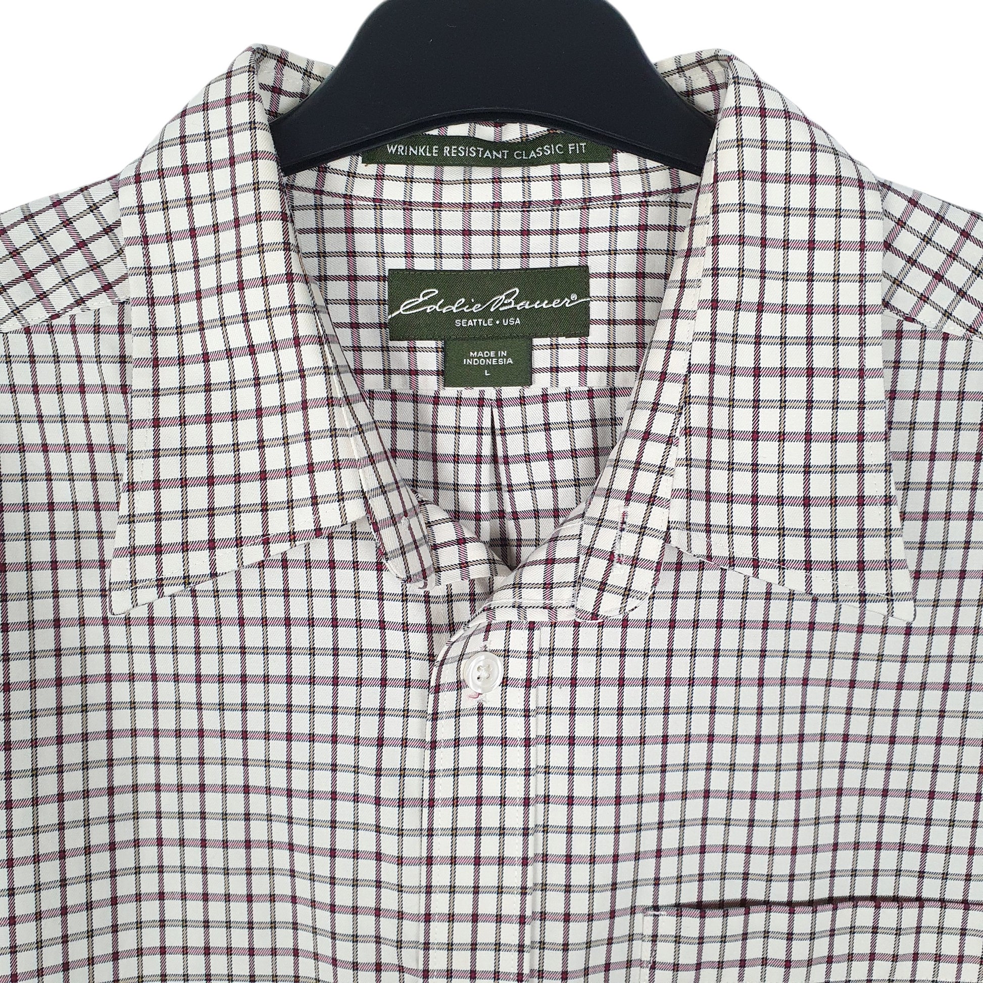 Mens White Eddie Bauer   Shirt