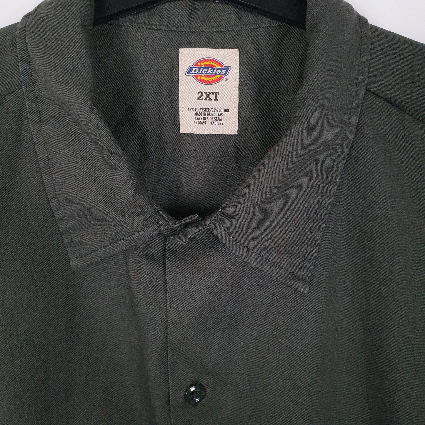 Mens Green Dickies   Shirt