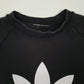 Mens Black Adidas  Crewneck Jumper