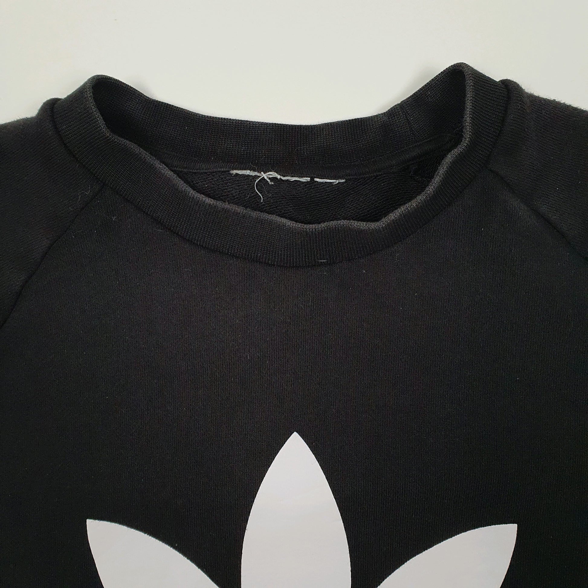 Mens Black Adidas  Crewneck Jumper