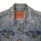 Womens Blue Levis Type 3 Trucker  Coat