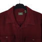 Mens Burgundy L.L.Bean Chamois  Shirt