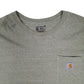 Mens Green Carhartt   T Shirt