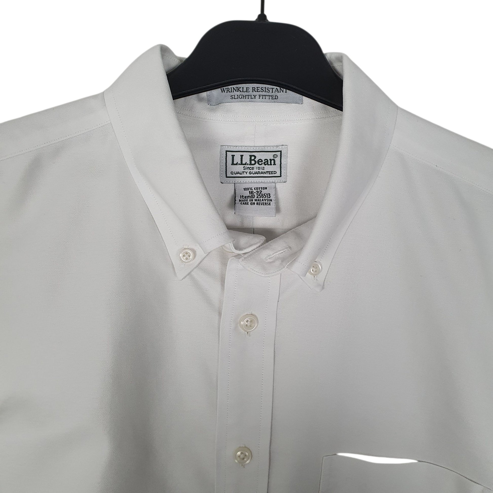 Mens White L.L.Bean   Shirt