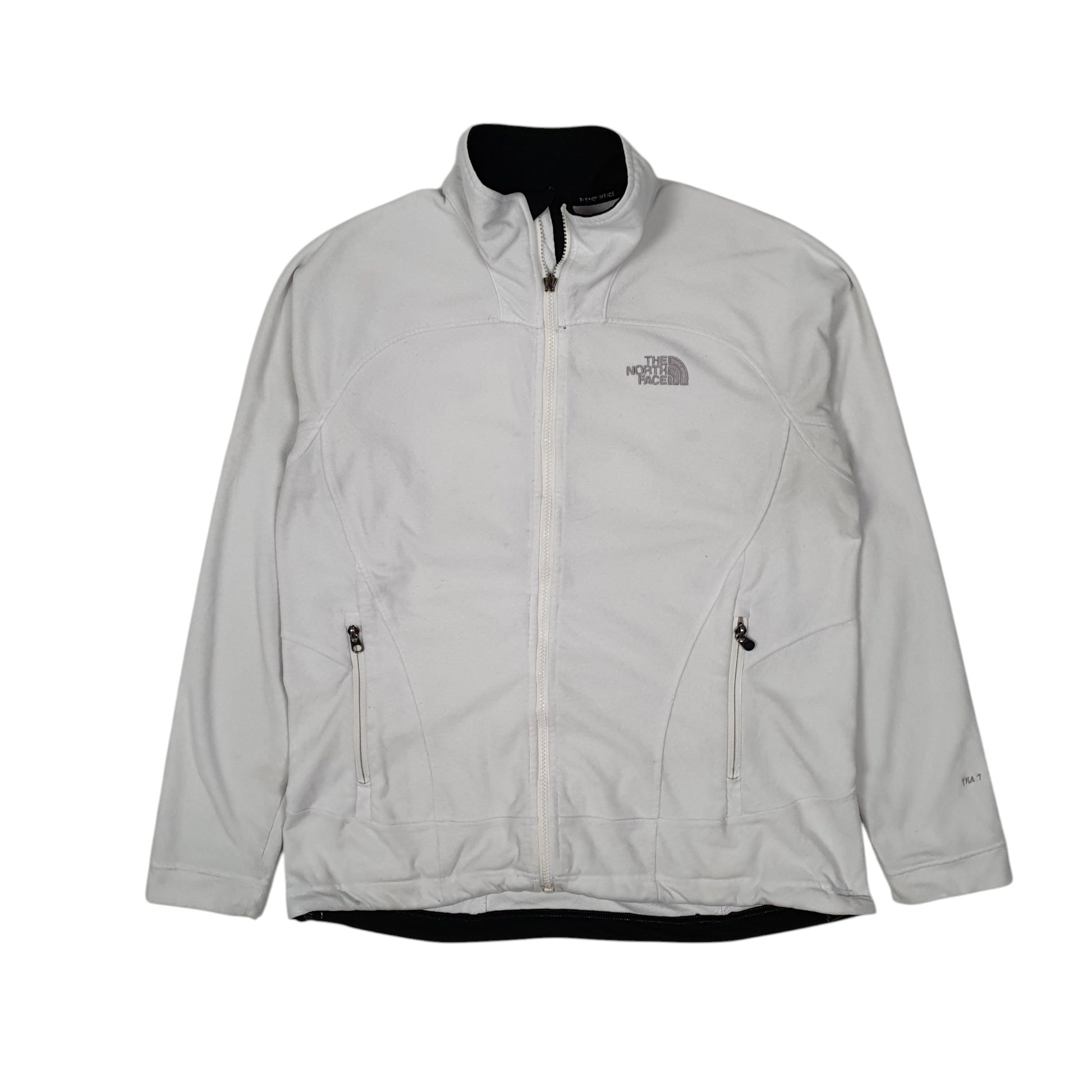 Womens White The North Face  Full Zip Jumper