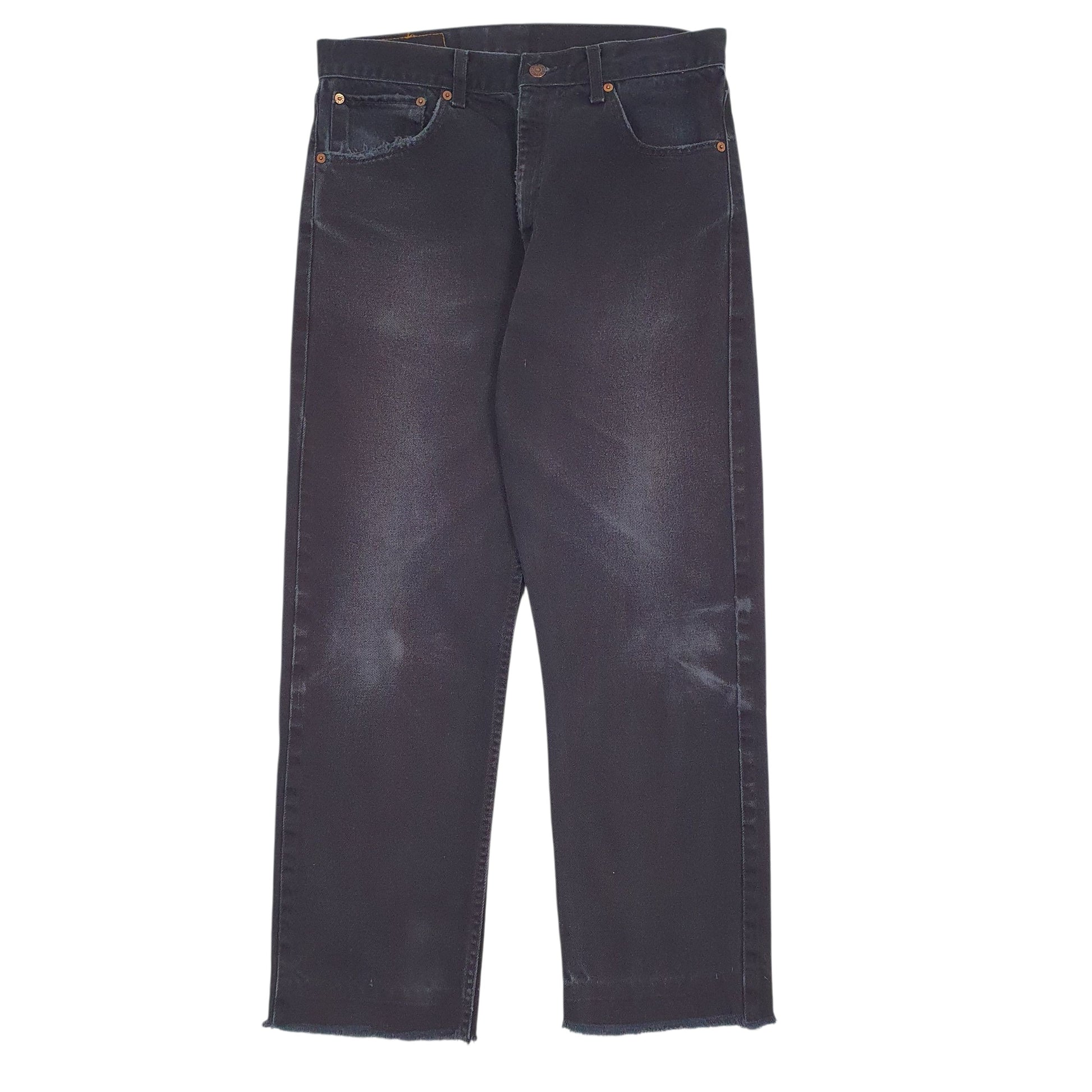 Mens Black Levis  521 JeansW34 L28