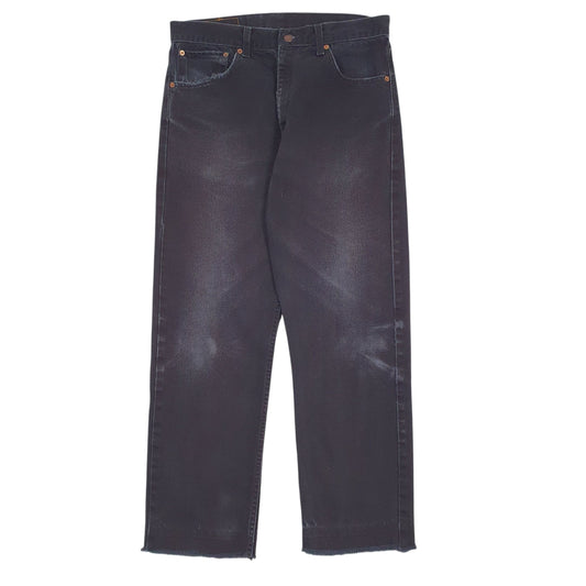 Mens Black Levis  521 JeansW34 L28