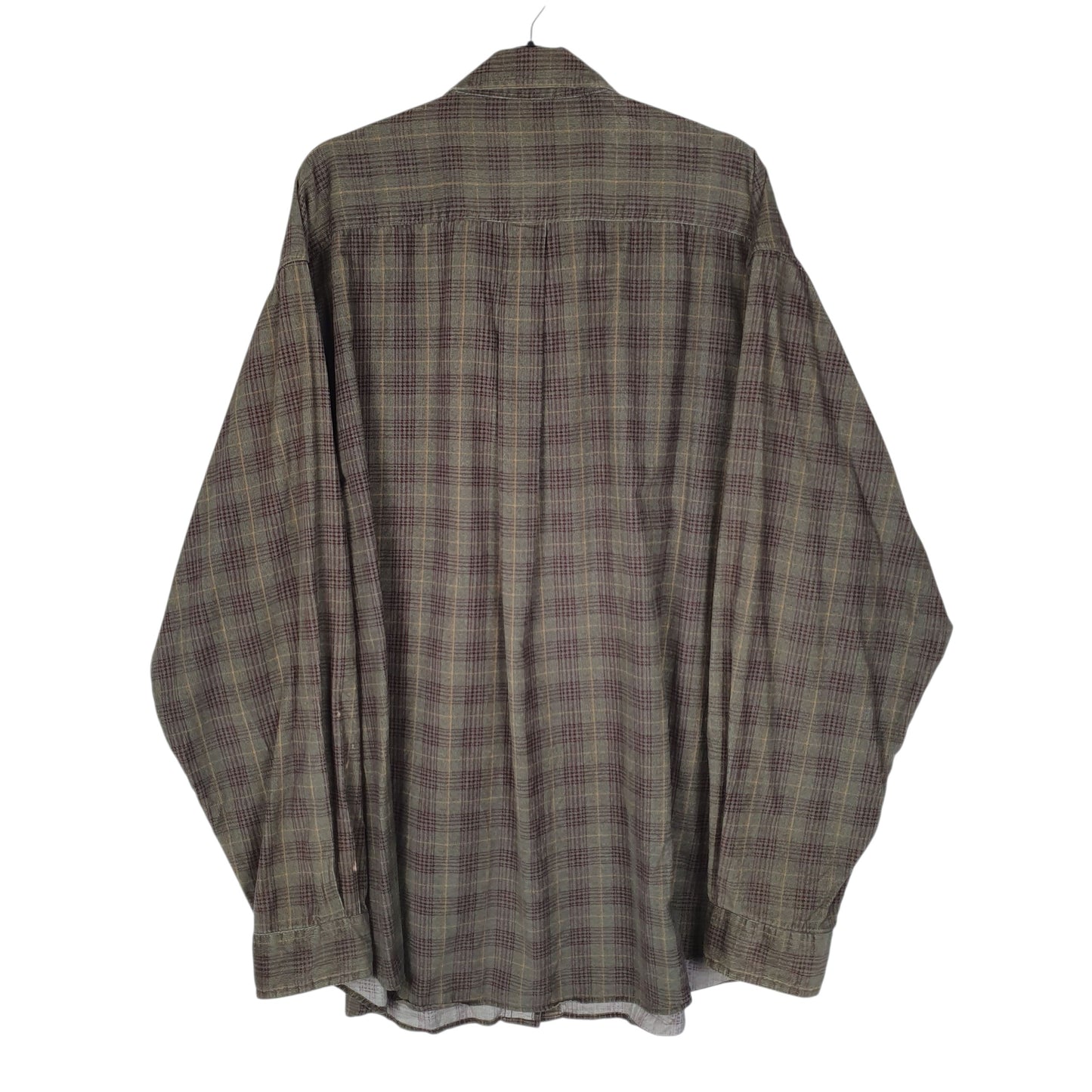 Mens Green L.L.Bean Corduroy  Shirt