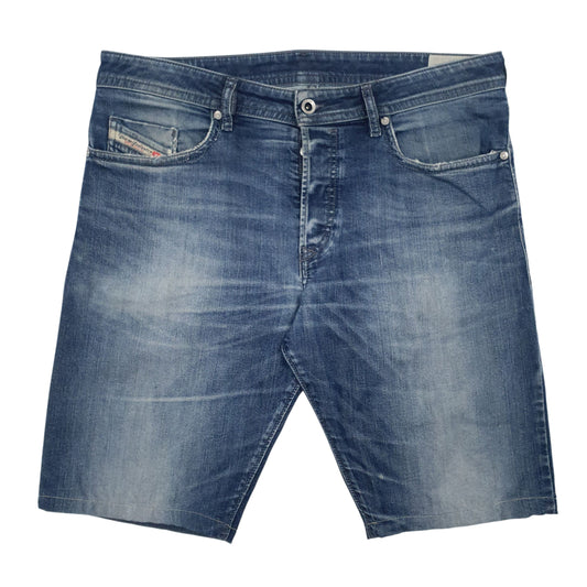 Mens Blue Diesel  Denim Shorts